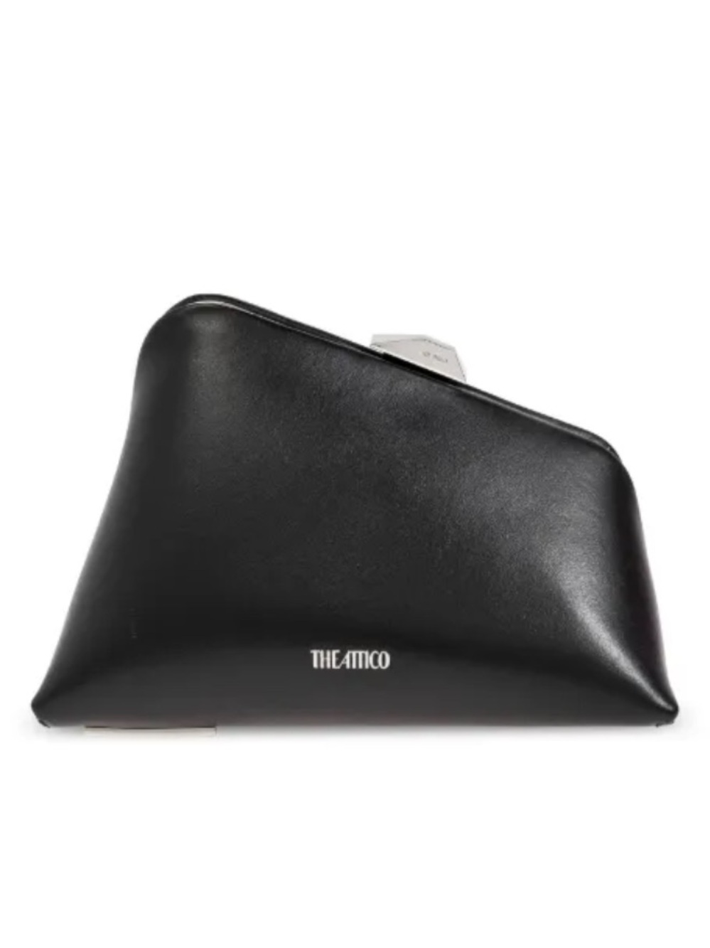 The Attico Black Mini Midnight Clutch